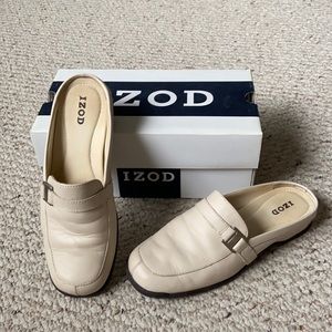 IZOD Slip ons! Leather!